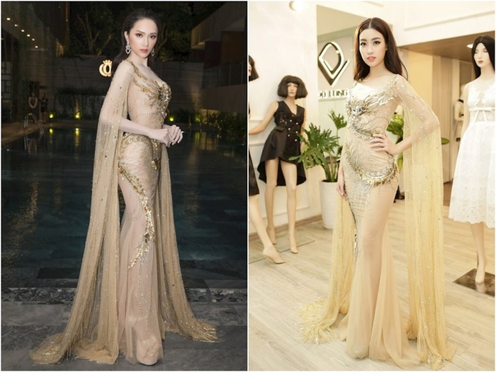 Hương Giang - Đỗ Mỹ Linh đụng độ nhau trong những thiết kế chung