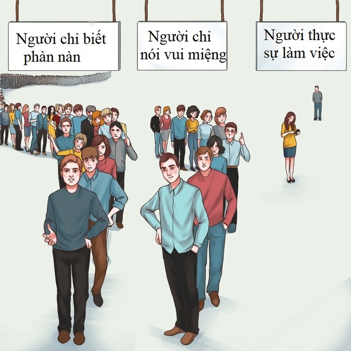 Lặng người trước bộ ảnh biếm họa mặt trái của xã hội