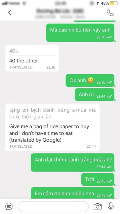Tài xế công nghệ: nửa đêm giao hàng, nhắn tin dễ thương với khách