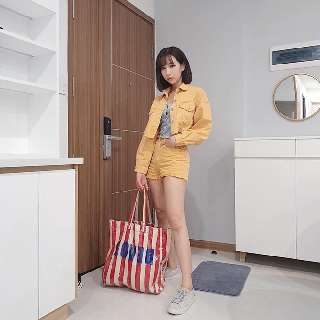 Trang phục xuống phố ngày nắng nóng của mỹ nhân Việt