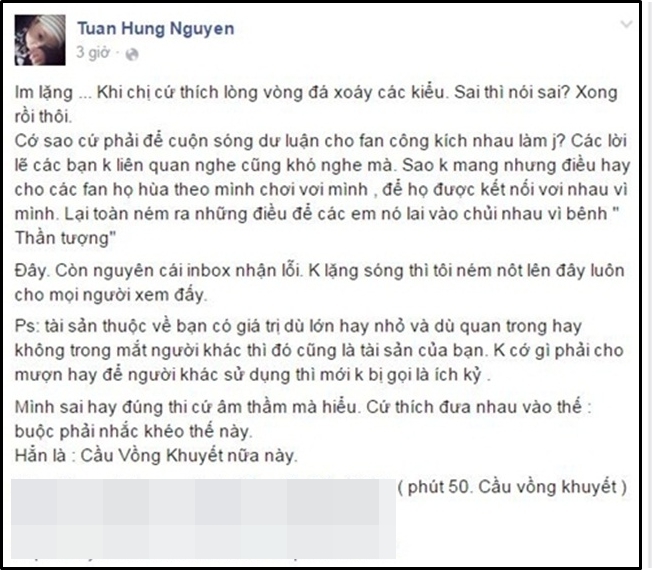 Khi Tuấn Hưng nổi trận lôi đình: Ẩu đả, phát ngôn như dân anh chị