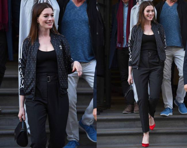 Yêu nữ thích hàng hiệu Anne Hathaway: Giờ đây gương mặt lão hoá