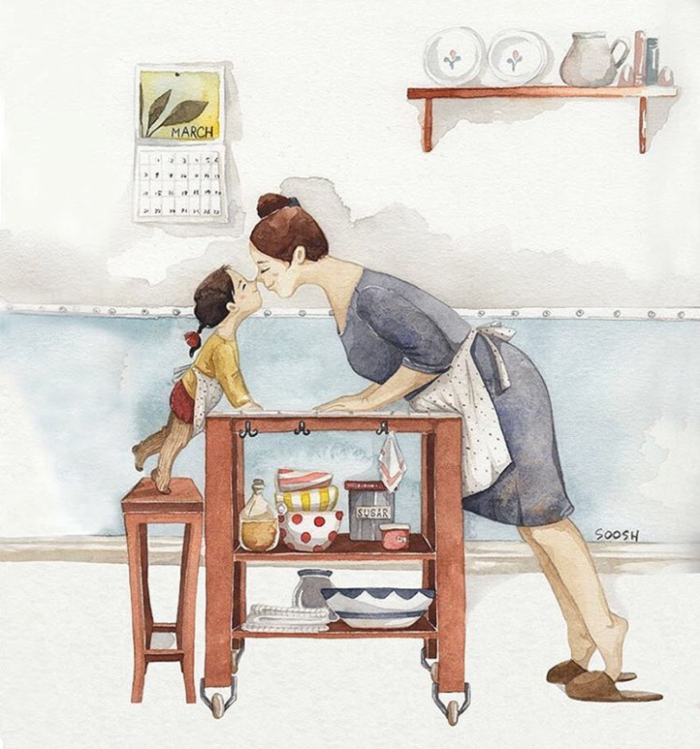 Mẹ dạy con đừng nói dối thế mà trong nhà, mẹ lại là người hay nói dối