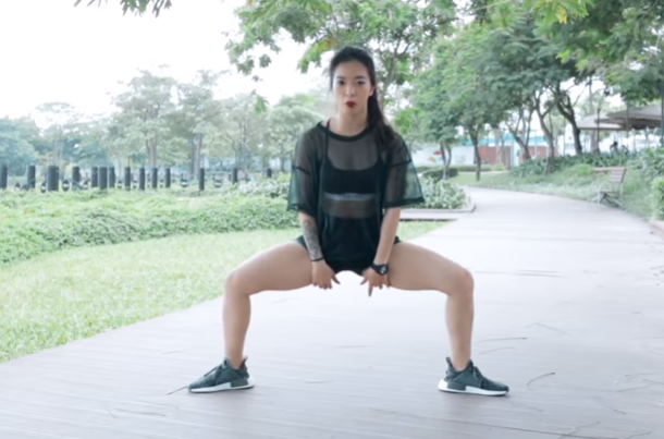Bí quyết để có khe hở giữa 2 đùi siêu gợi cảm