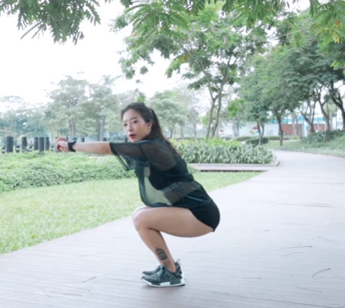 Bí quyết để có khe hở giữa 2 đùi siêu gợi cảm