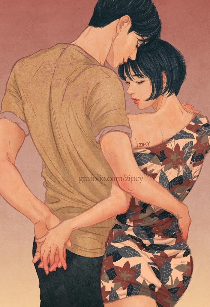Bộ tranh minh họa: Tình yêu là những gì dịu dàng nhất