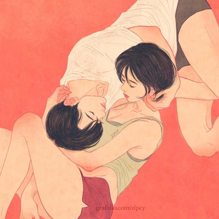 Bộ tranh minh họa: Tình yêu là những gì dịu dàng nhất