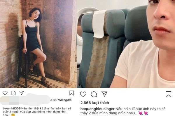 Cư dân mạng đặt ra nghi vấn Bảo Anh và Hồ Quang Hiếu yêu lại từ đầu