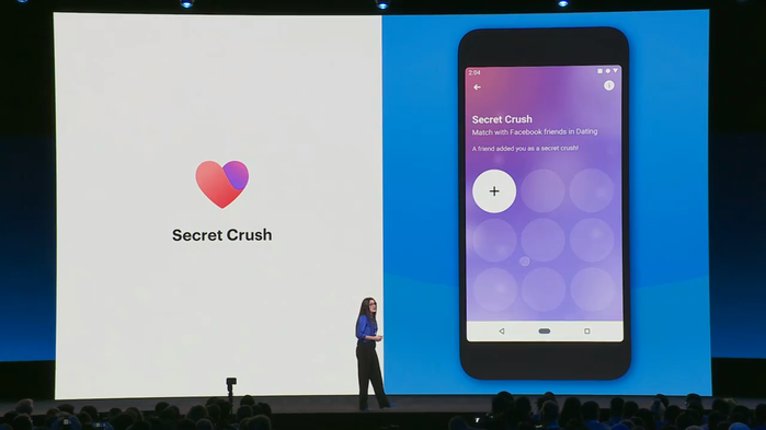 Facebook hẹn hò ra mắt tính năng crush bí mật