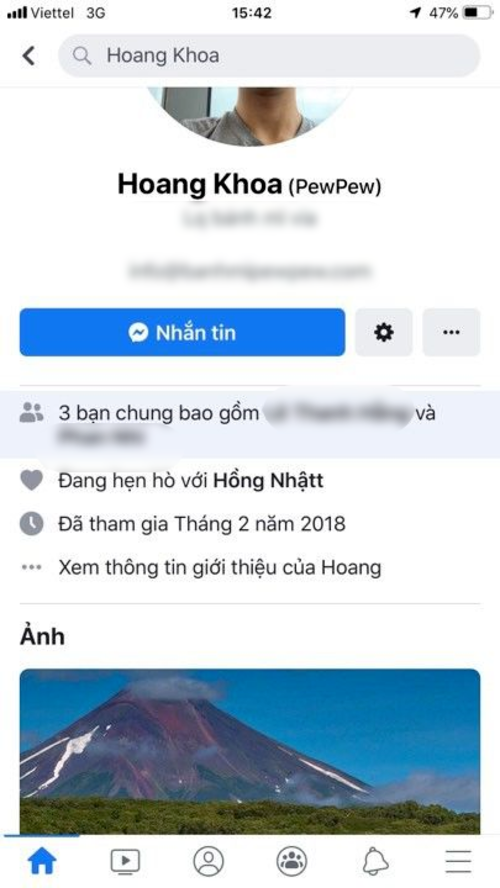 Pewpew công khai hẹn hò với gái lạ trên Facebook, ai là cô gái may mắn