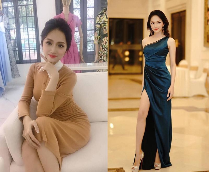 Kiêu sa, sexy như bà hoàng trên thảm đỏ nhưng ngoài đời Hương Giang lạ
