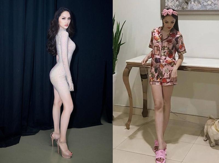 Kiêu sa, sexy như bà hoàng trên thảm đỏ nhưng ngoài đời Hương Giang lạ