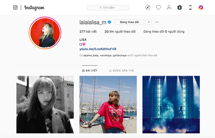 Lisa (Black Pink) chính thức là nữ hoàng Instagram mới của Kpop