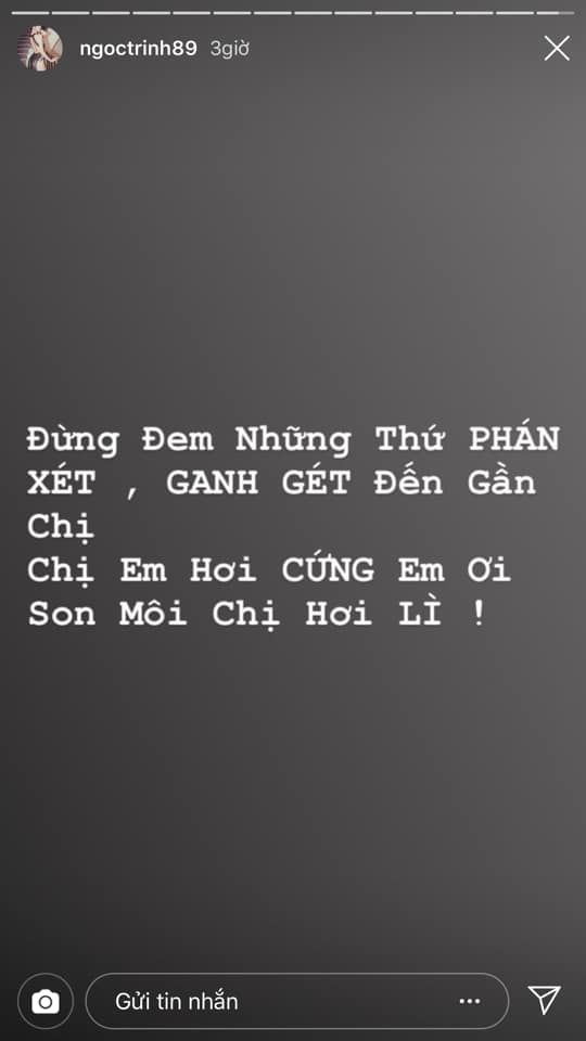 Ngọc Trinh bị netizen soi ra lỗi chính tả cơ bản