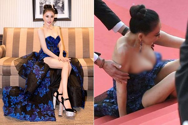 Ngọc Trinh chính thức soán ngôi mặc như không của Kendall Jenn