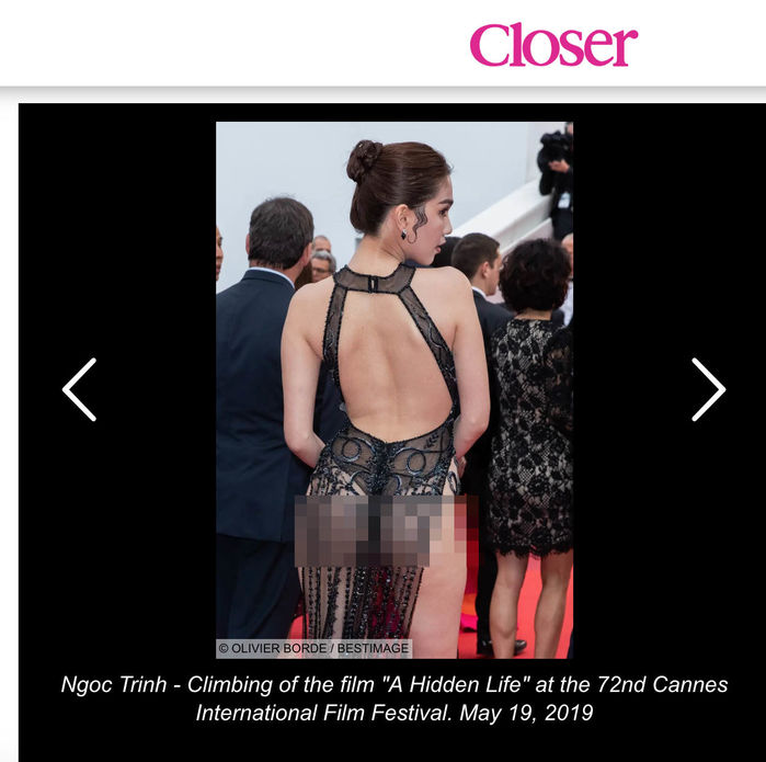Người Pháp: “Hãy cấm Ngọc Trinh trên thảm đỏ Cannes”