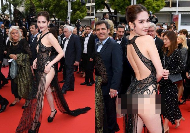 Người Pháp: “Hãy cấm Ngọc Trinh trên thảm đỏ Cannes”