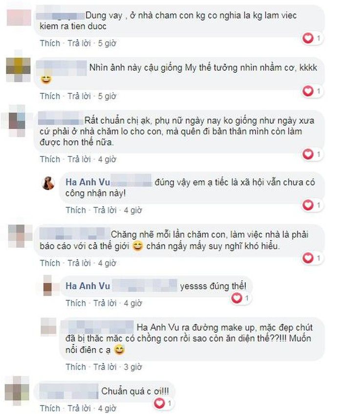 Ở nhà chăm con thì đã làm sao, Hà Anh phá vỡ định nghĩa hẹp về phụ nữ