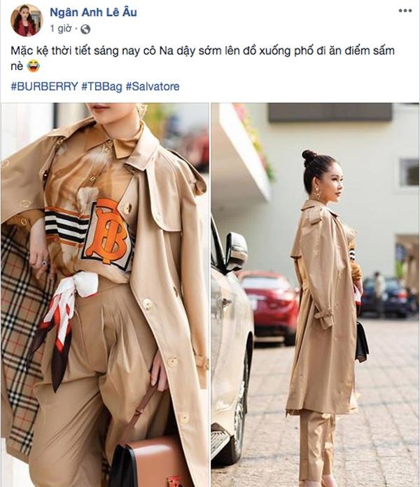 Đi ăn sáng cũng khiến dân mạng trầm trồ: Dát đồ hiệu như Nhã Phương