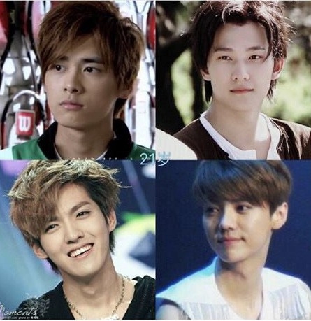 “Tứ đại nam thần” Cbiz qua từng năm: Luhan, Ngô Diệc Phàm như khiến