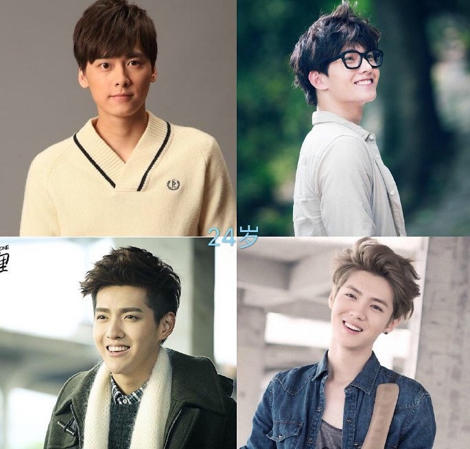 “Tứ đại nam thần” Cbiz qua từng năm: Luhan, Ngô Diệc Phàm như khiến