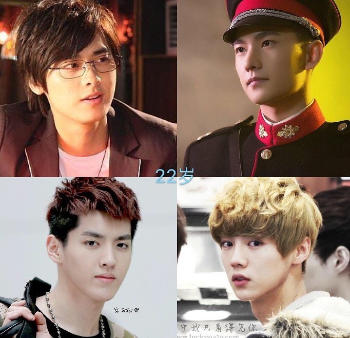 “Tứ đại nam thần” Cbiz qua từng năm: Luhan, Ngô Diệc Phàm như khiến