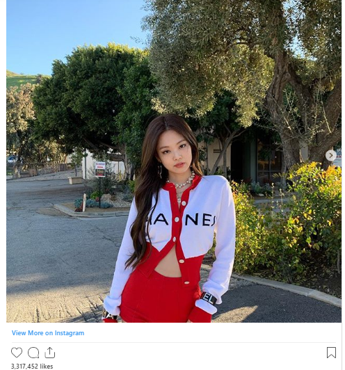 18 bài viết triệu like gây bão của Jennie (Black Pink)