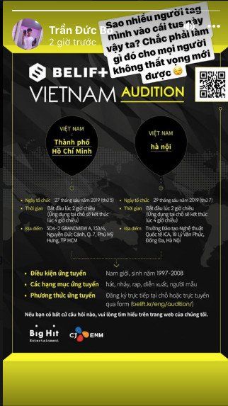 Long Hoàng, Trần Đức Bo rủ nhau tham gia thi tuyển vào công ty của BTS