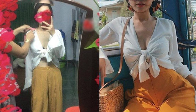 Không chỉ có quần áo mà ngay cả mua bánh kem trên mạng cũng bị lừa