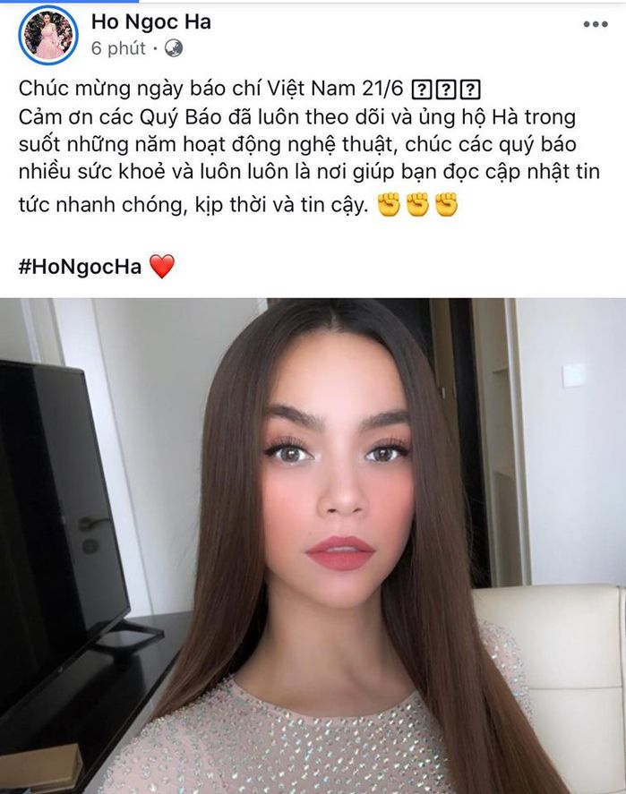Erik và loạt sao Việt tưng bừng gửi lời chúc ngày Báo chí 21/6