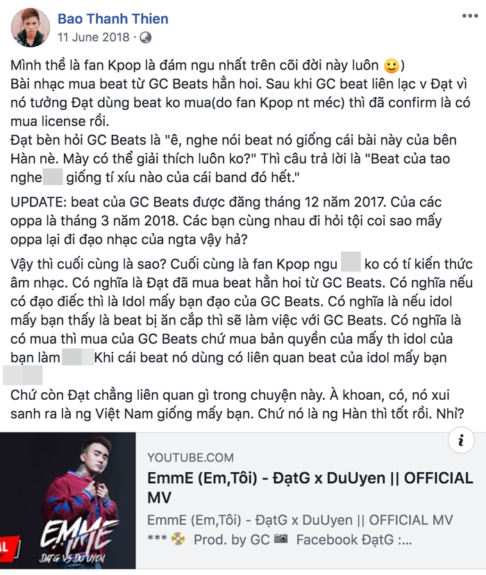 B Ray: Tài năng, ngông cuồng và lắm anti-fan