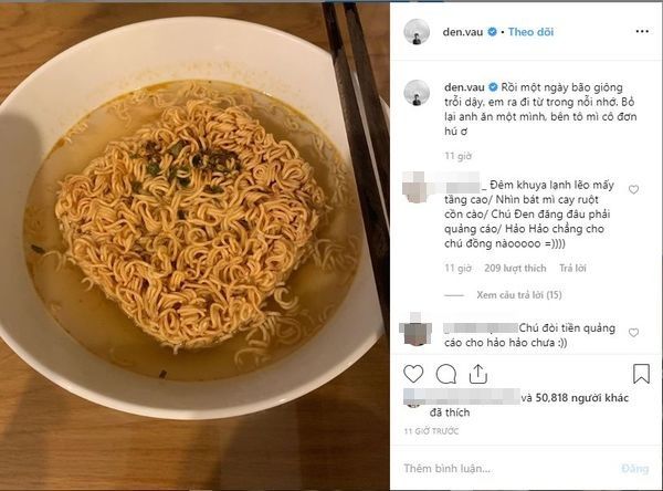 Cực ngầu trong những bài rap, ai ngờ Đen Vâu còn là “thánh troll”