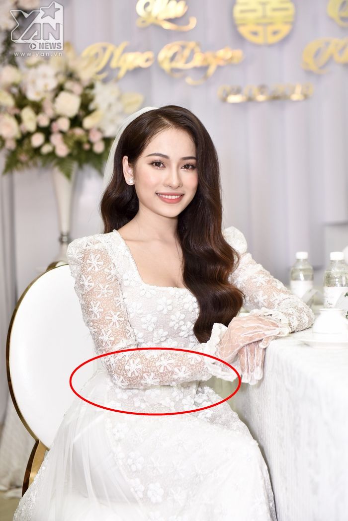 Bà xã Dương Khắc Linh lộ vòng hai lớn bất thường trong lễ rước dâu