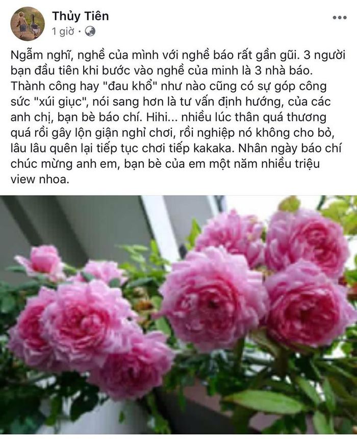 Erik và loạt sao Việt tưng bừng gửi lời chúc ngày Báo chí 21/6