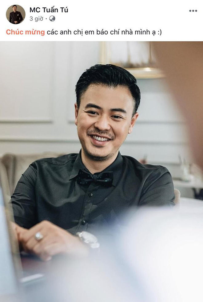 Erik và loạt sao Việt tưng bừng gửi lời chúc ngày Báo chí 21/6