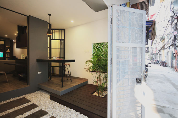 Nhà tập thể xập xệ lột xác thành phòng khách sạn cao cấp sau khi sửa