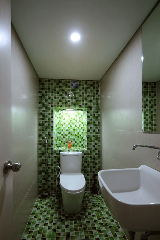 Nhà tập thể xập xệ lột xác thành phòng khách sạn cao cấp sau khi sửa