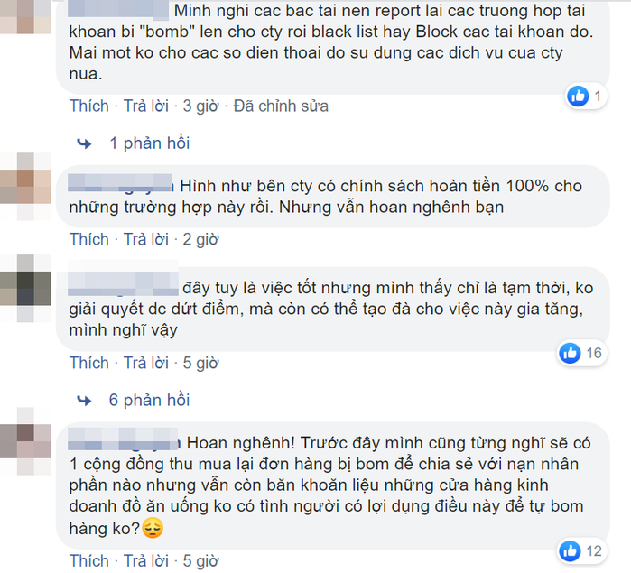 Nhóm bạn trẻ tại Sài Gòn hỗ trợ mua lại đồ ăn từ tài xế bị bom hàng