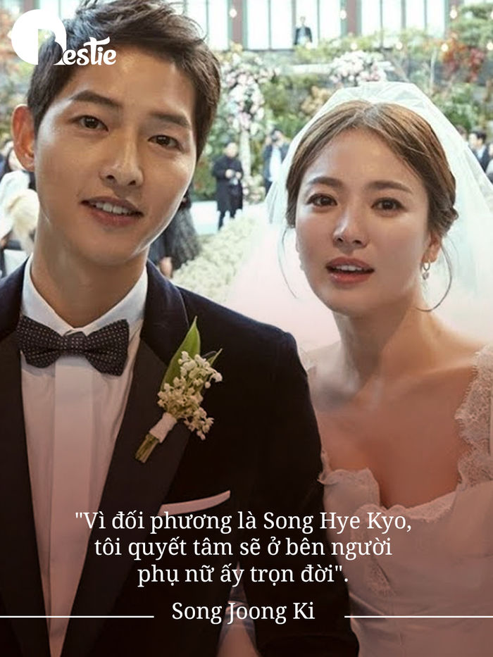 Những câu nói đã từng là ngôn tình của cặp đôi thế kỉ Song - Song