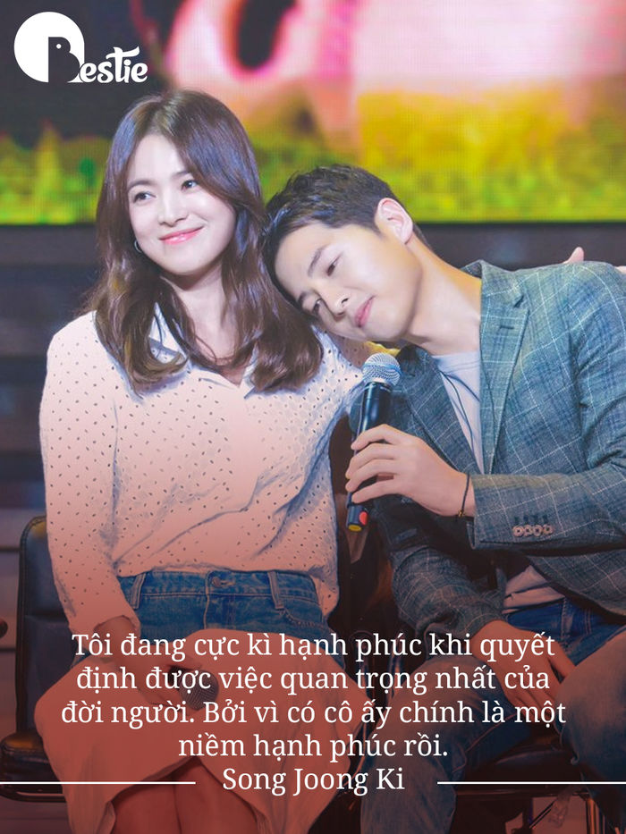 Những câu nói đã từng là ngôn tình của cặp đôi thế kỉ Song - Song