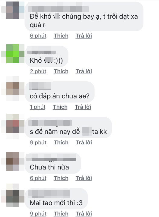 Phản ứng CĐM về đề thi tổ hợp Khoa học Tự Nhiên năm nay