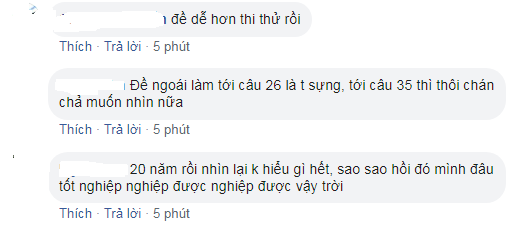 Phản ứng trái chiều của cộng đồng mạng về môn Toán THPT Quốc gia 2019