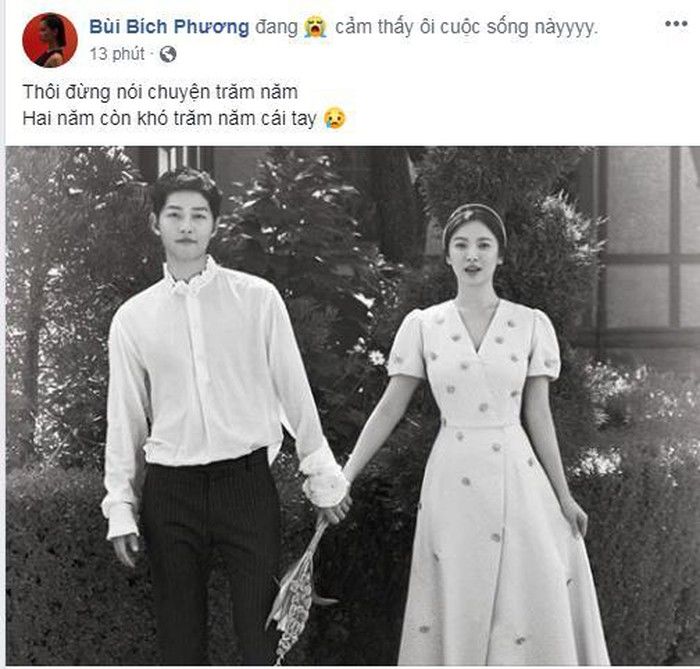Sao Việt muôn vàn cảm xúc trước cuộc ly hôn của Song - Song