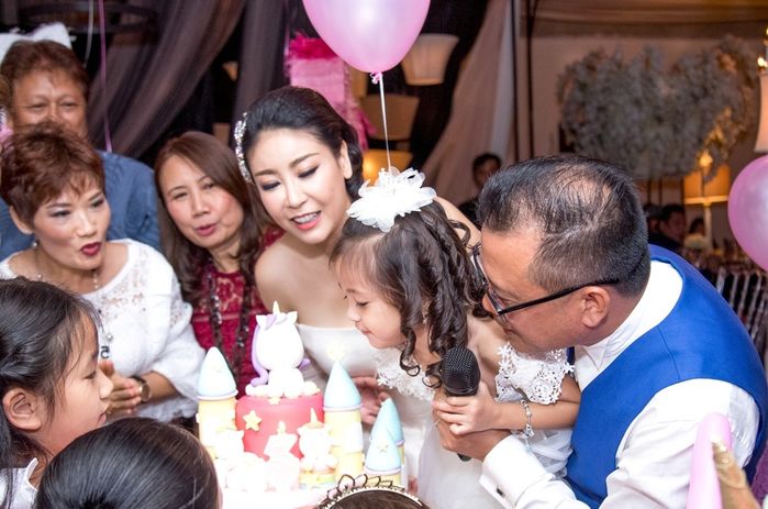 Sao Việt tổ chức sinh nhật cho con