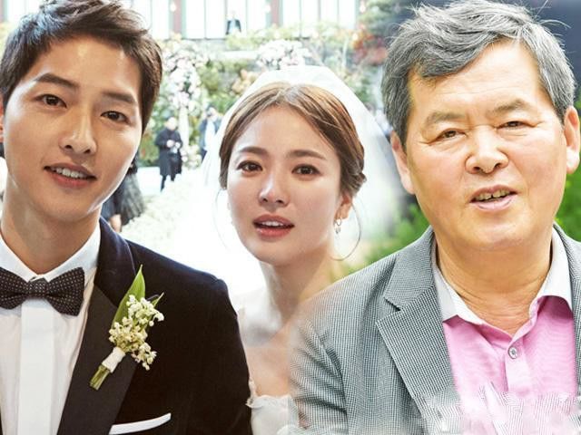 Sau tin ly hôn, bố Song Joong Ki thay đổi thái độ với con dâu