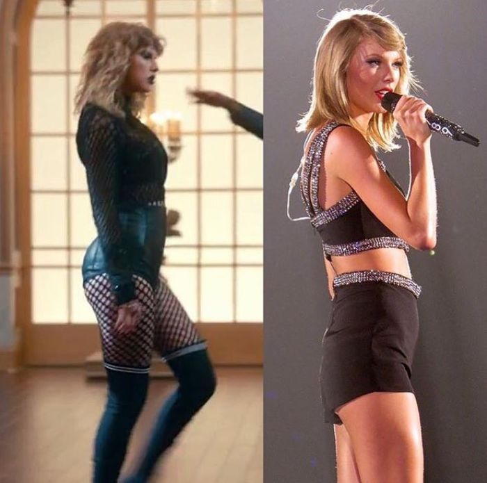 Taylor Swift: Không chỉ sự nghiệp thăng hạng mà vòng 1 cũng vậy