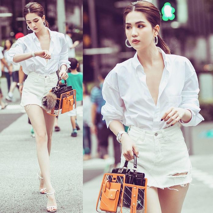 Trở về từ Cannes, Ngọc Trinh chi bạo sở hữu núi đồ hiệu