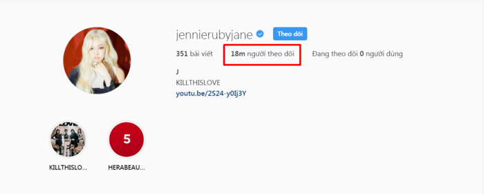 18 bài viết triệu like gây bão của Jennie (Black Pink)
