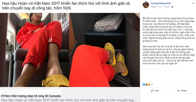 Vợ cũ diễn viên Huy Khánh chuyên lạm bàn chuyện showbiz