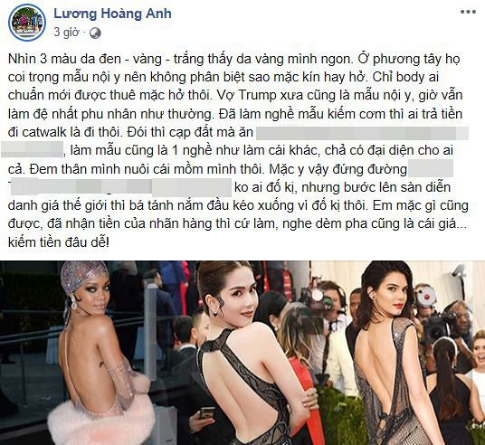 Vợ cũ diễn viên Huy Khánh chuyên lạm bàn chuyện showbiz